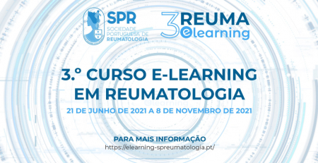 Arranca hoje a 3.ª edição do Curso de e-Learning em Reumatologia da SPR